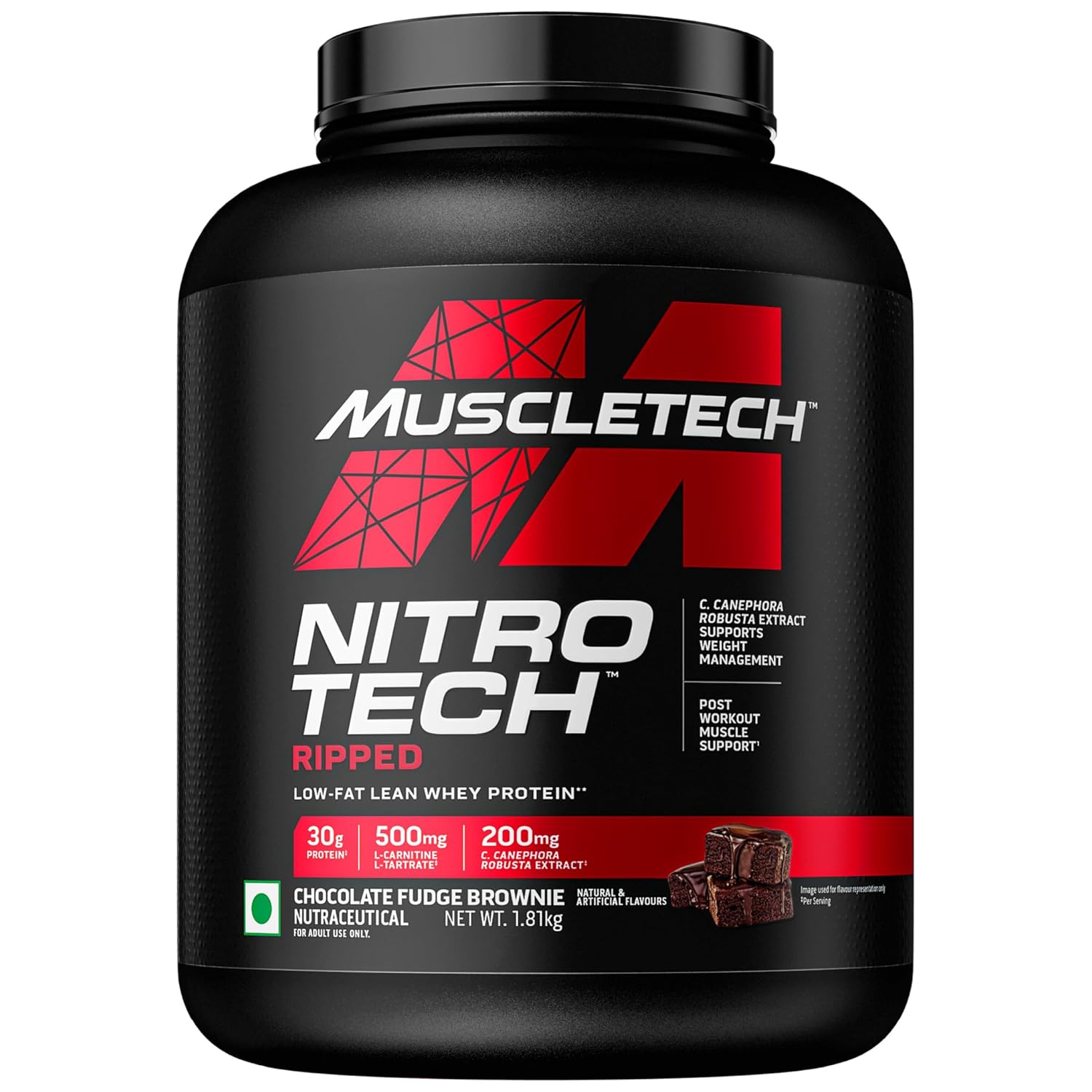 Muscle Tech Nitro Tech Ripped Whey Protein